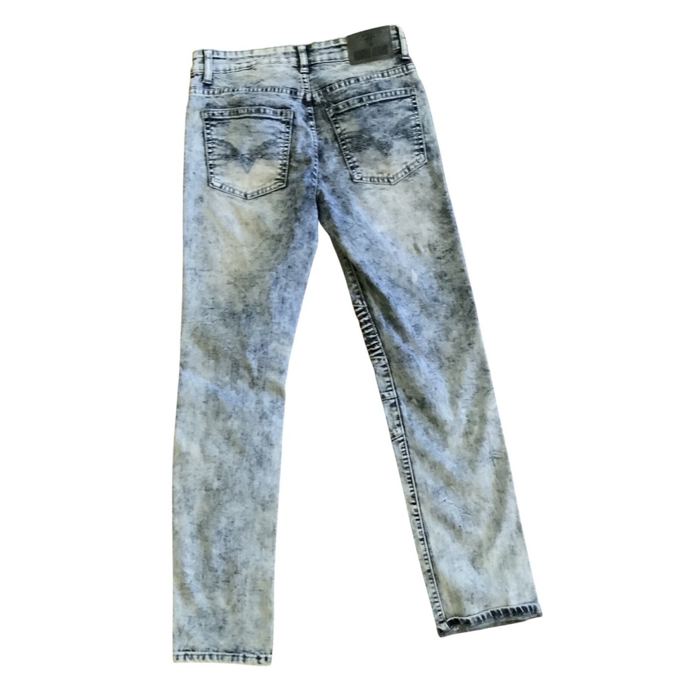 HUSTLE JEANS Men's 30 Slim Skinny Super Stretch - Picture 2 of 10